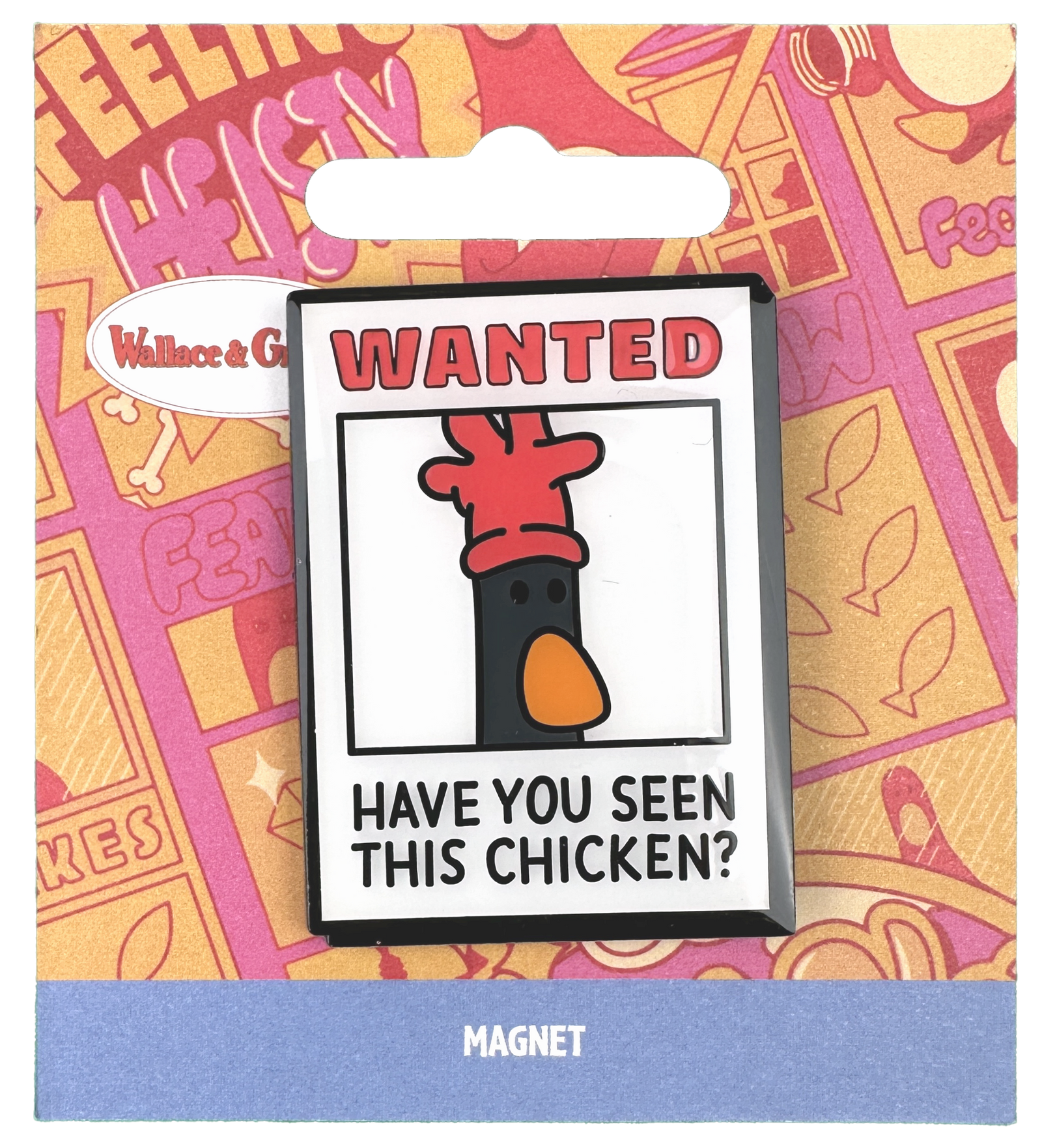 Wallace & Gromit Feathers Poster Magnet