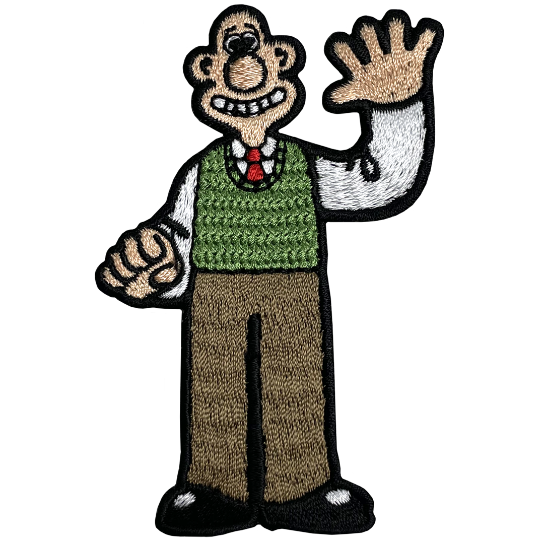 Wallace & Gromit - Wallace Character Sew On Patch