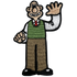 Wallace & Gromit - Wallace Character Sew On Patch
