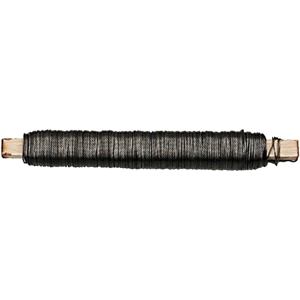 0.5mm Florist Craft Wire - Black | Buy Online from The Home Crafters