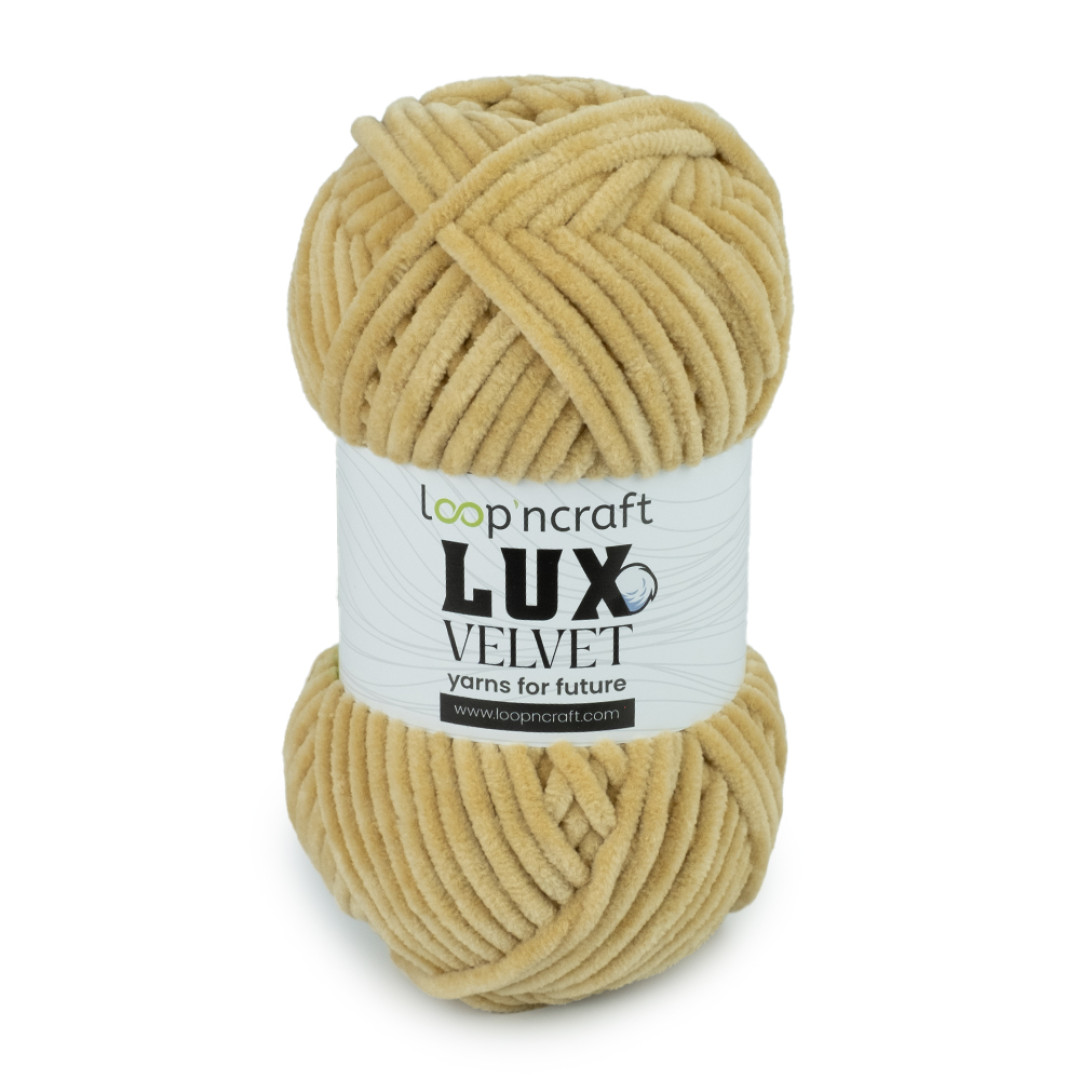Loop'nCraft Lux Velvet Yarn - 100g