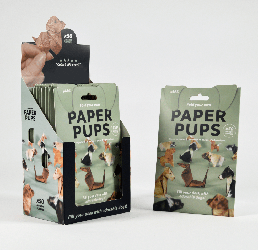 Paper Pups | Perfect For Dog Lovers | Cute DIY Origami Kit | Buy Online from The Home Crafters