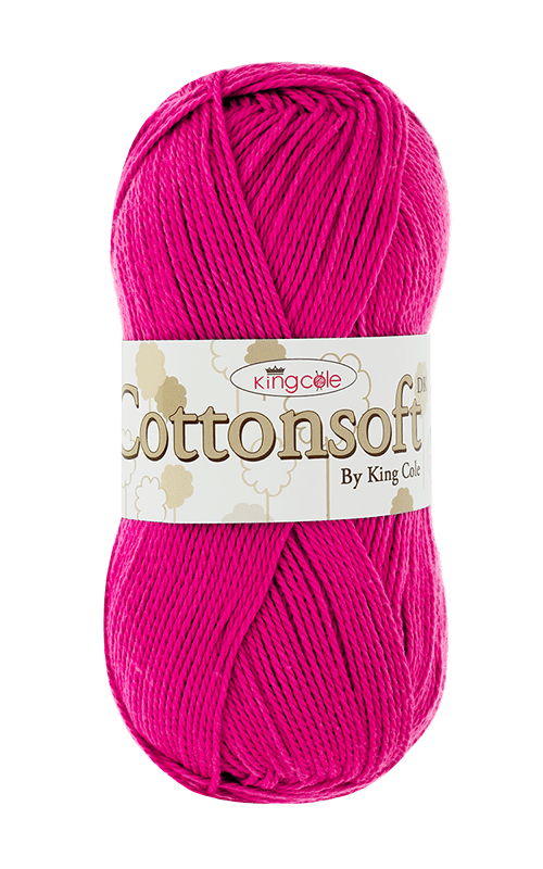 King Cole Cottonsoft DK Yarn- 100g