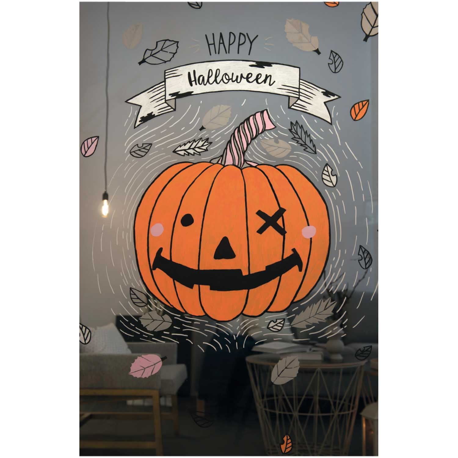 Rico Design Window Chalk Art Stencil Templates: Halloween