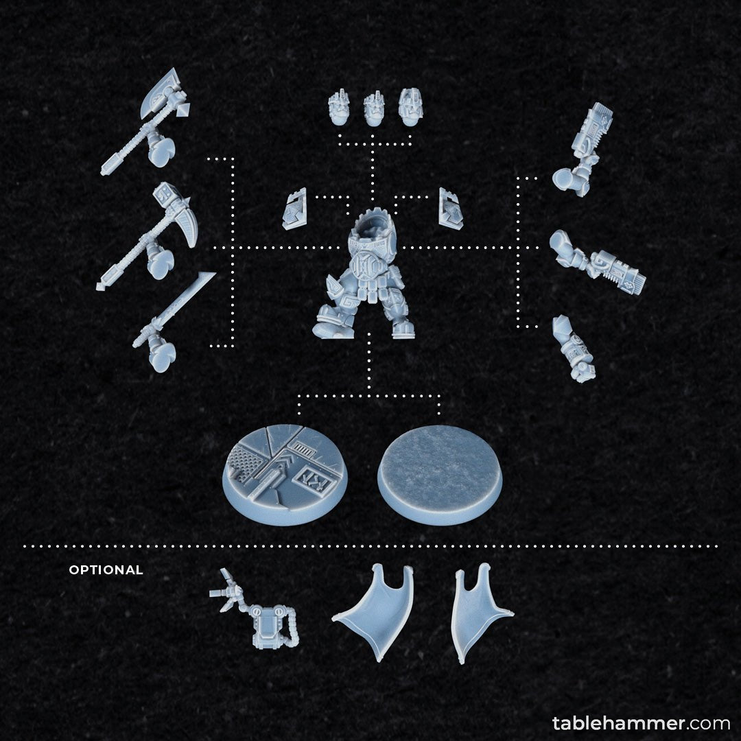 Hågen Hogslayer – Dwarf king of the Federation | Buy Online from The Home Crafters