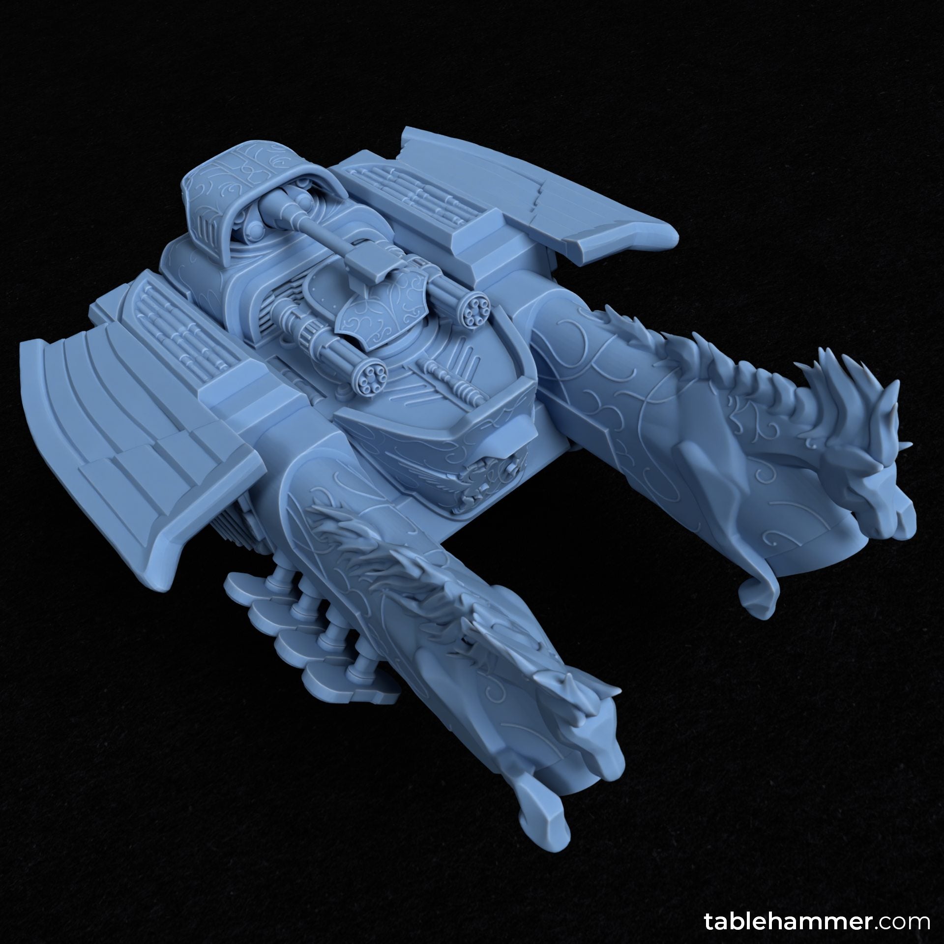Pegasus Chariot Pattern Grav Tank | Buy Online from The Home Crafters