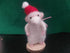 Mini Santa Mouse - Fairy Fae Handmade Needle Felt Decoration | Buy Online from The Home Crafters