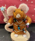 Christmas Tree Lights Mouse - Fairy Fae Handmade Needle Felt Decoration | Buy Online from The Home Crafters
