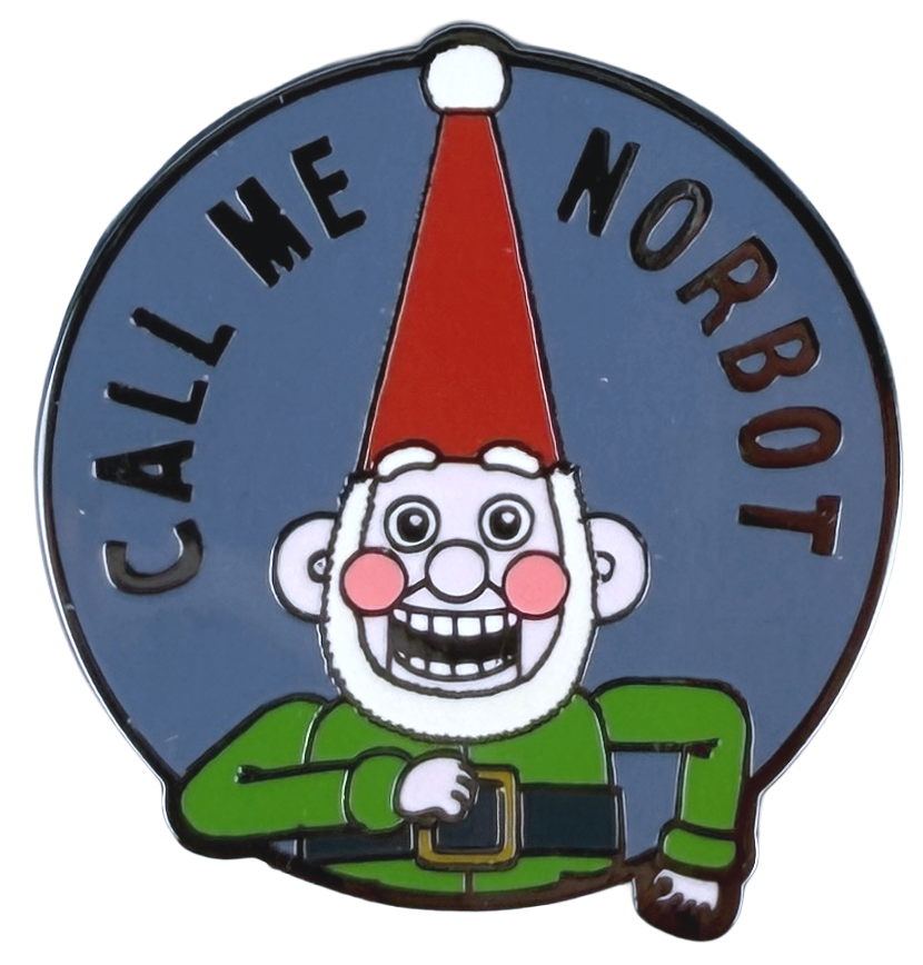 Wallace & Gromit Norbot Pin Badge