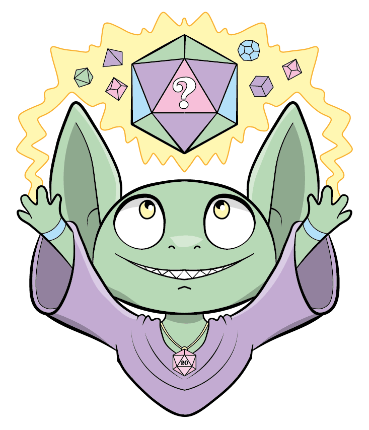 Mystery Dice Goblin - dnd Dice: 7pc Mystery Bag | Buy Online from The Home Crafters
