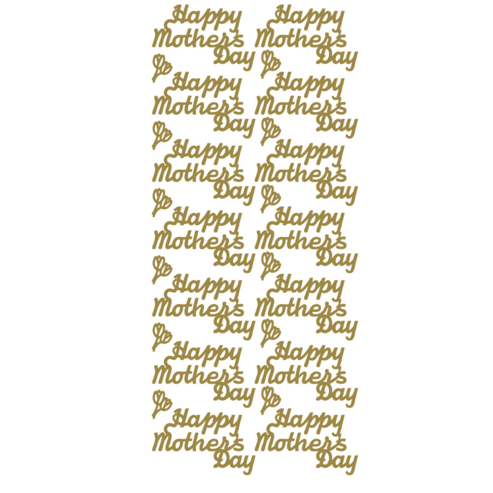 Happy Mother's Day Peeloff Stickers