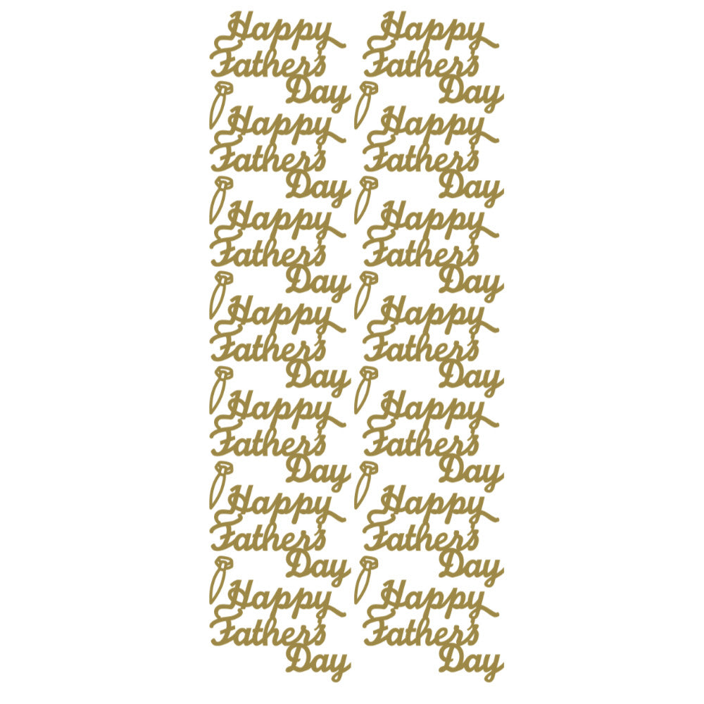 Happy Father's Day PeelOff Stickers