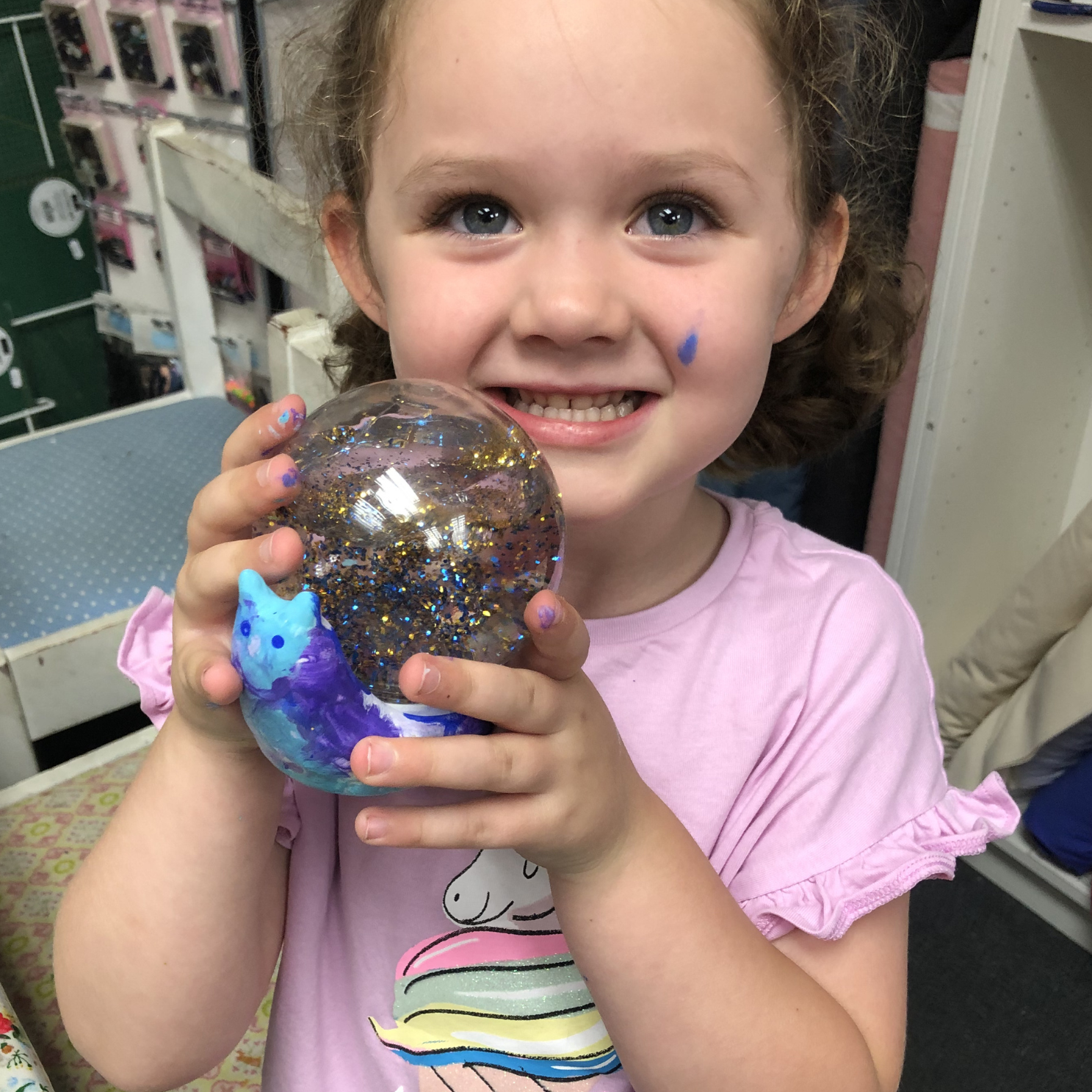 Kids Craft Workshops: Snail Snow Globe - Monday 3rd August