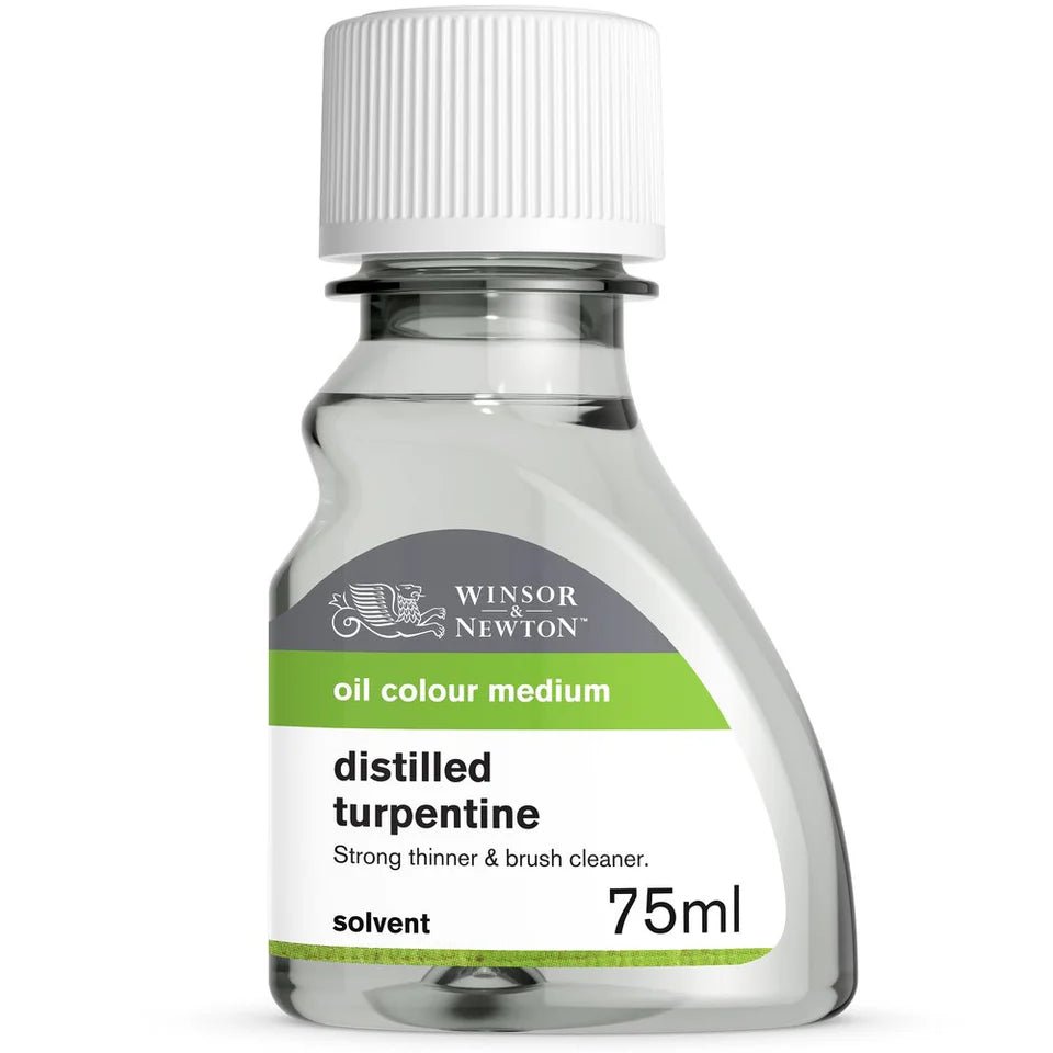 Winsor & Newton Distilled Turpentine - 75ml | Buy Online from The Home Crafters