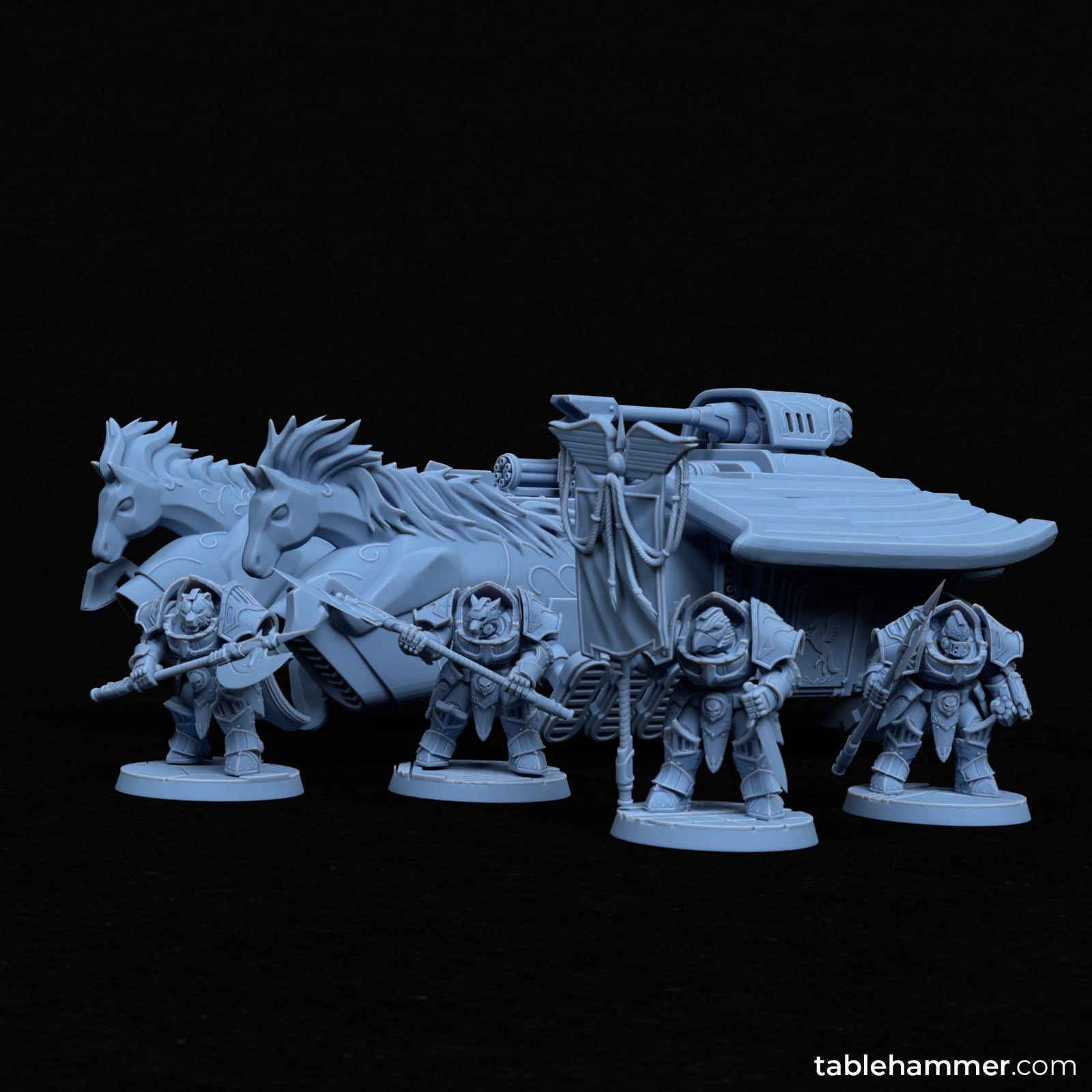 Pegasus Chariot Pattern Grav Tank | Buy Online from The Home Crafters