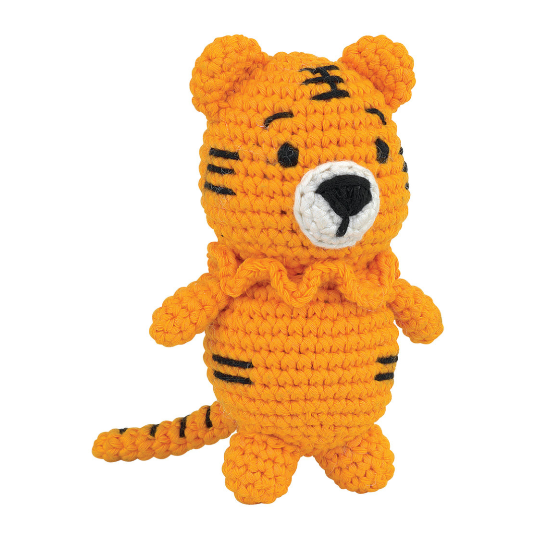 Knitty Critters Pouch Pals Crochet Kit - Ralph the Tiger