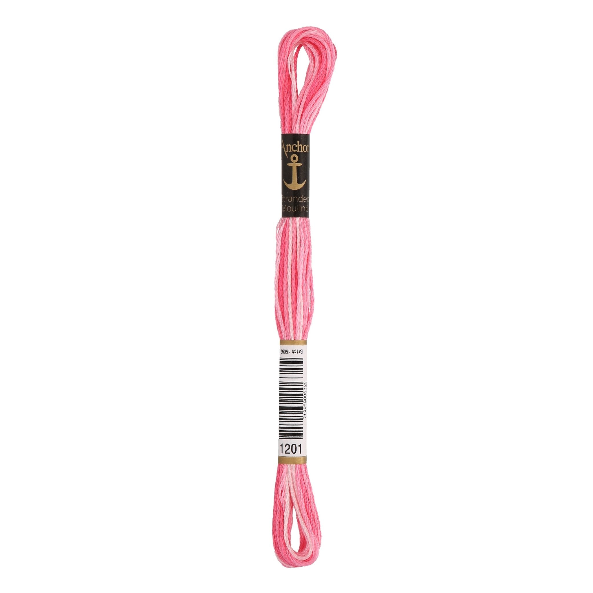 1201: Anchor Stranded Mouline Cotton Skein - 8m | Buy Online from The Home Crafters