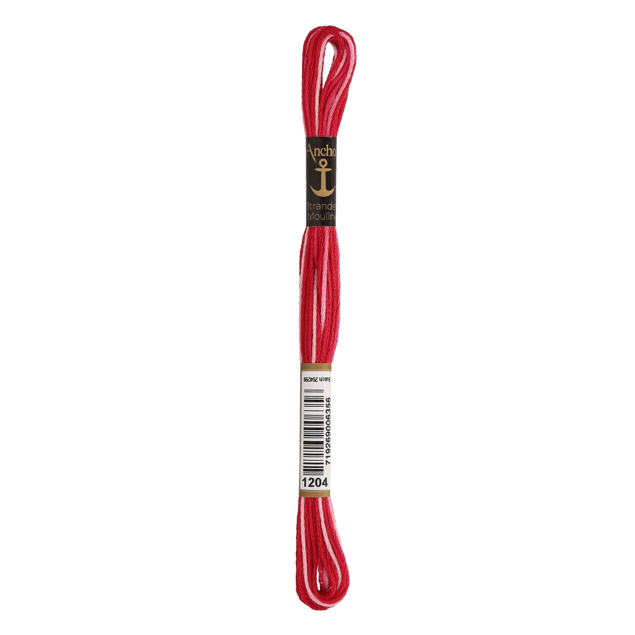 1204: Anchor Stranded Mouline Cotton Skein - 8m | Buy Online from The Home Crafters