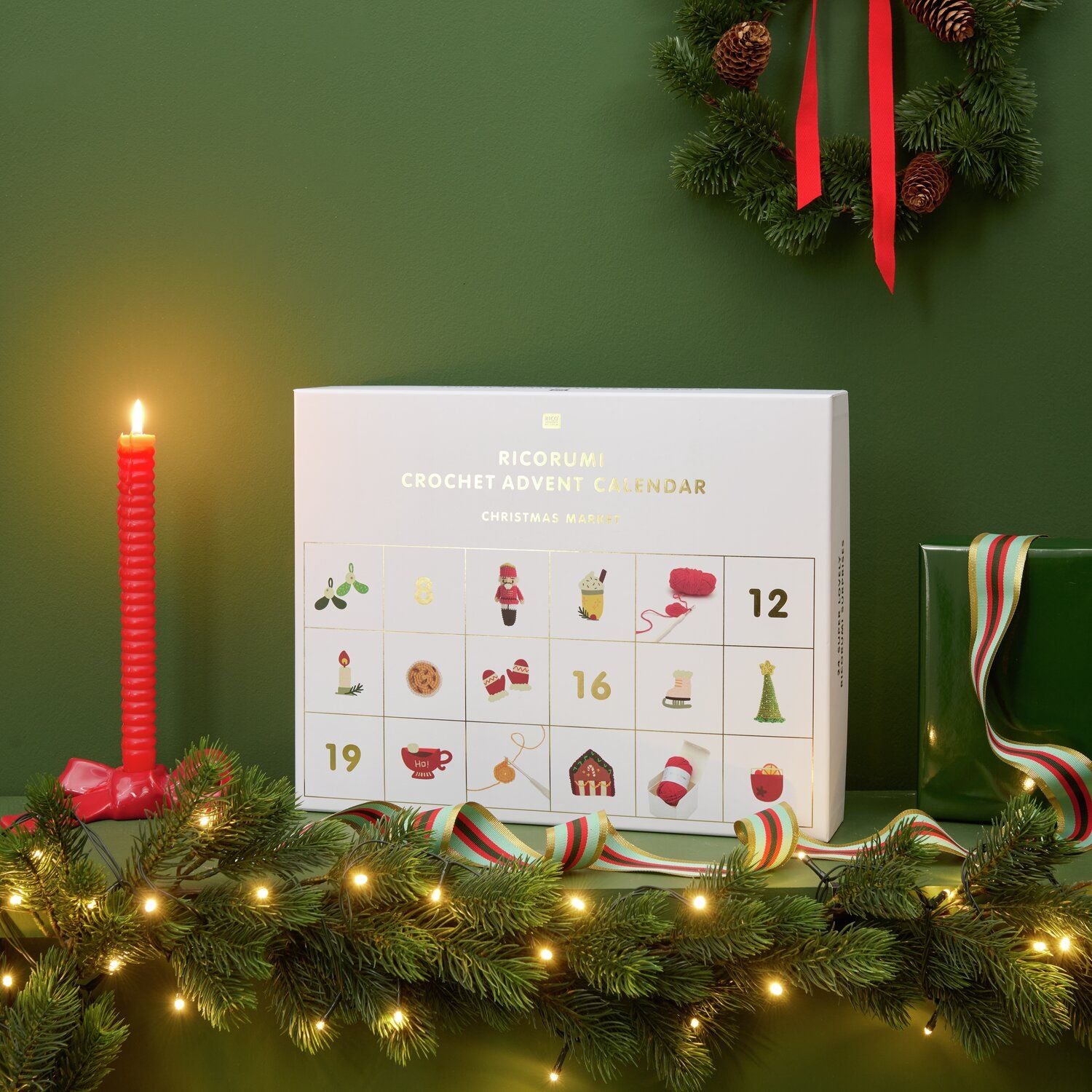 Ricorumi Mini Crochet Projects - Christmas Advent Calendar | Buy Online from The Home Crafters