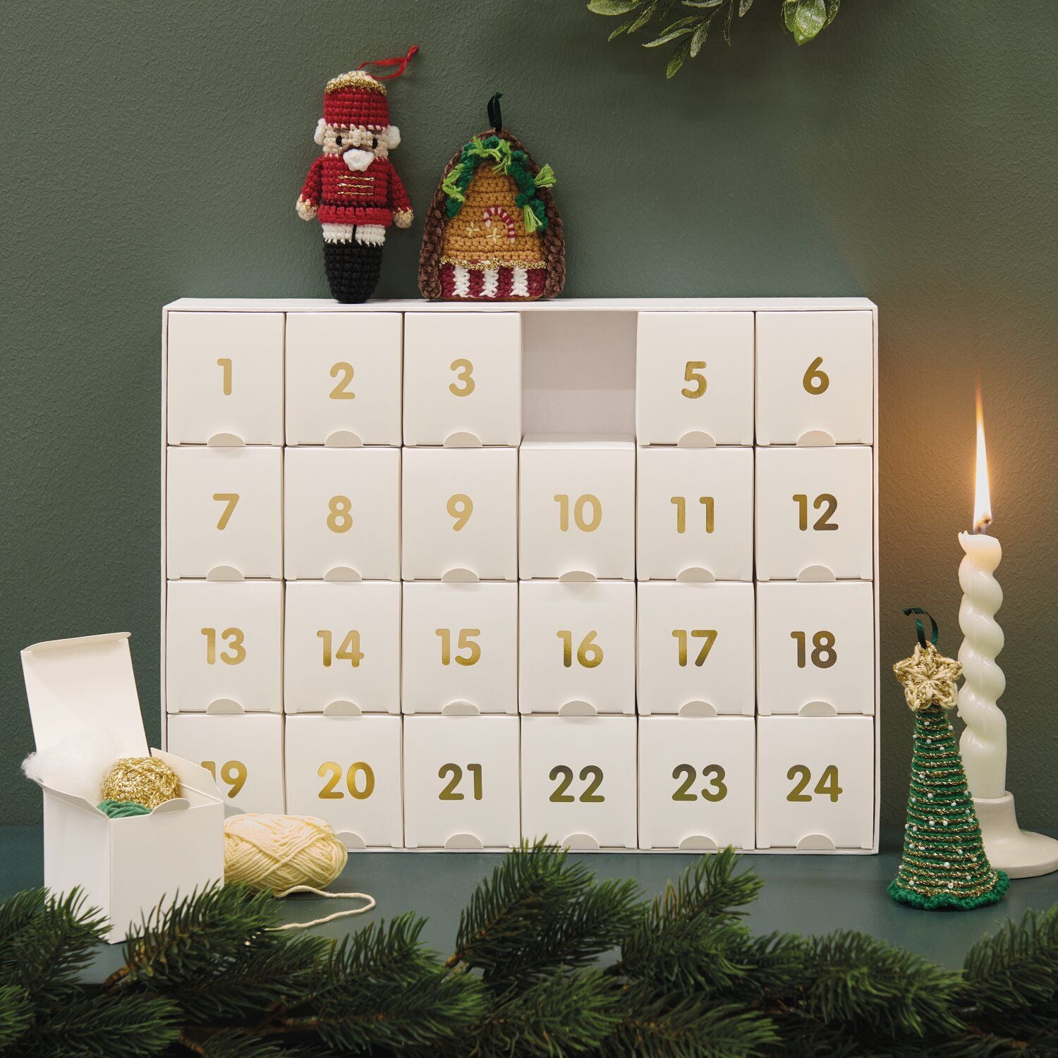 Ricorumi Mini Crochet Projects - Christmas Advent Calendar | Buy Online from The Home Crafters