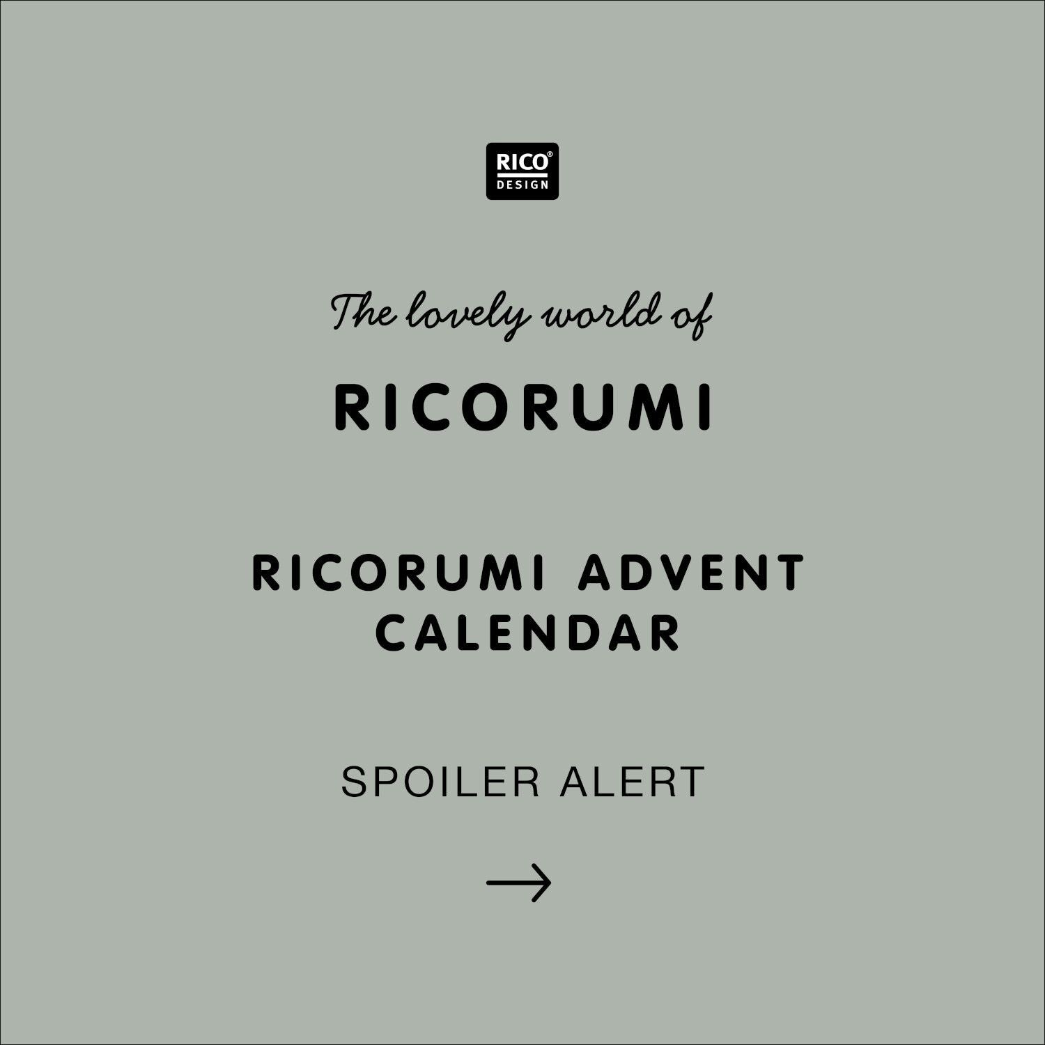 Ricorumi Mini Crochet Projects - Christmas Advent Calendar | Buy Online from The Home Crafters