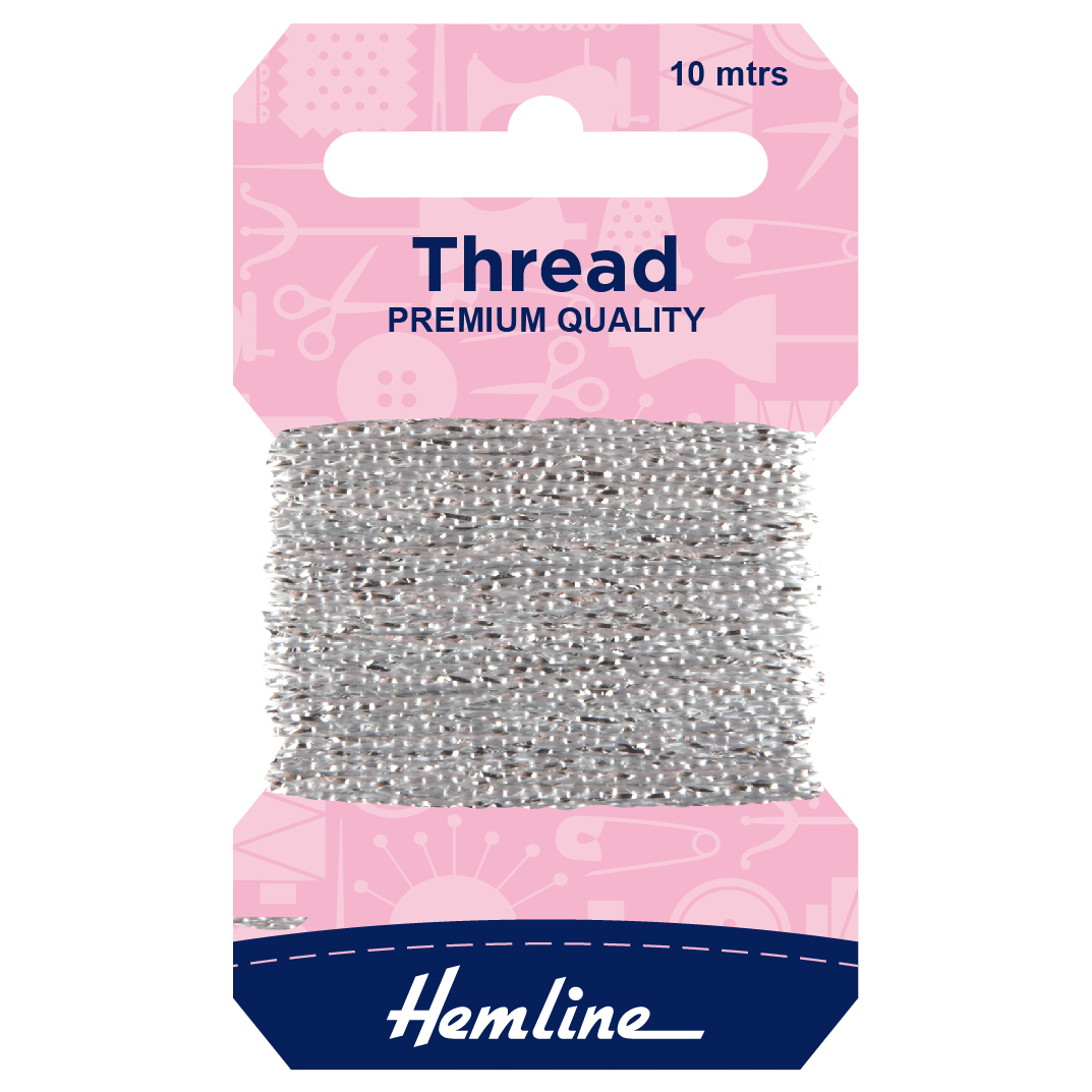Hemline Glitter Thread - 10mtr | Buy Online from The Home Crafters