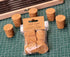 Artis Opus: Plain Corks for Painting Egg Handle - 5pc | Buy Online from The Home Crafters