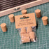 Artis Opus: Plain Corks for Painting Egg Handle - 5pc | Buy Online from The Home Crafters
