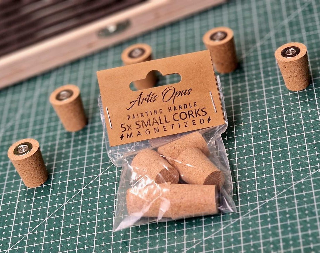 Artis Opus: Magnet Corks for Painting Egg Handle - 5pc | Buy Online from The Home Crafters