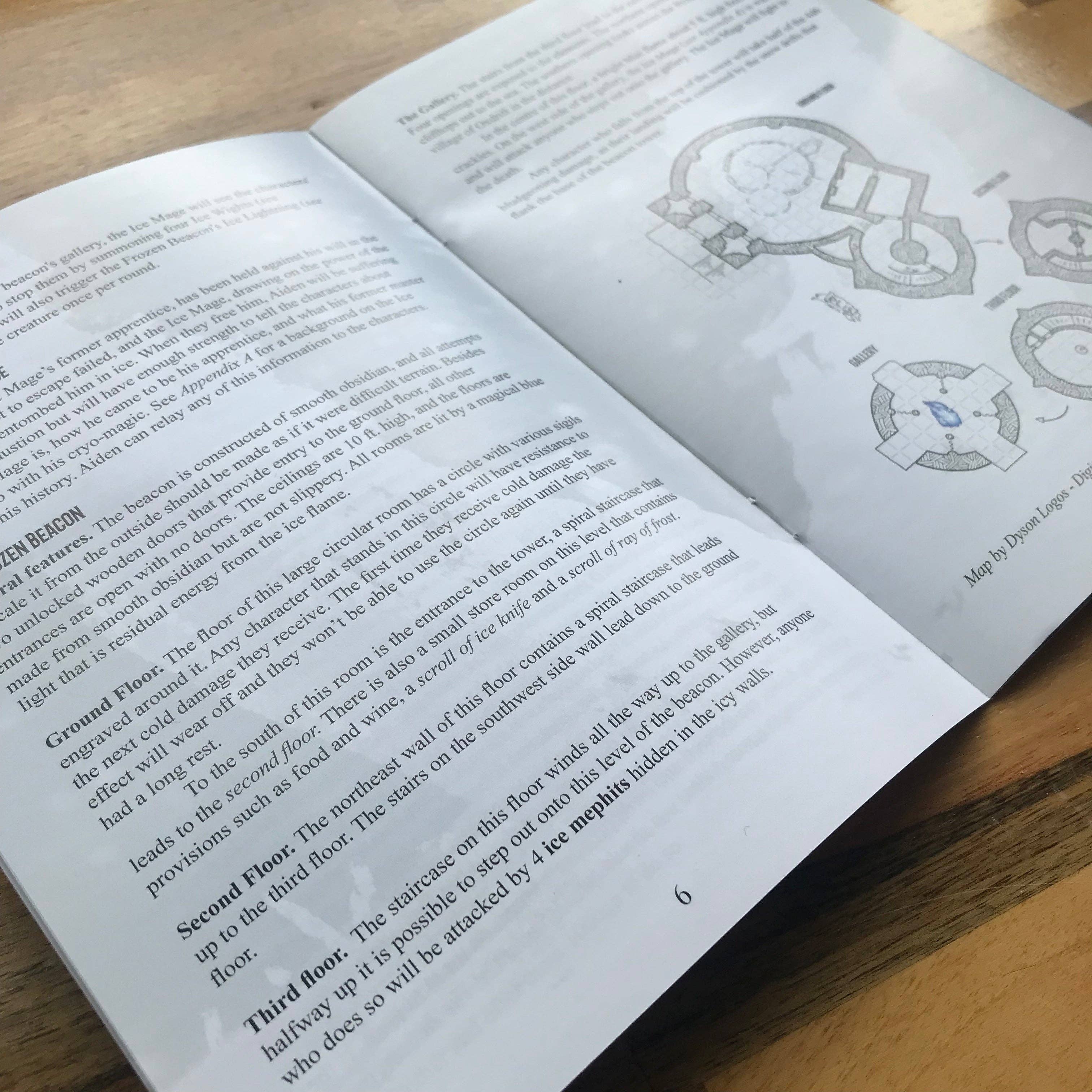 The Frozen Beacon - 5E One Shot Adventure