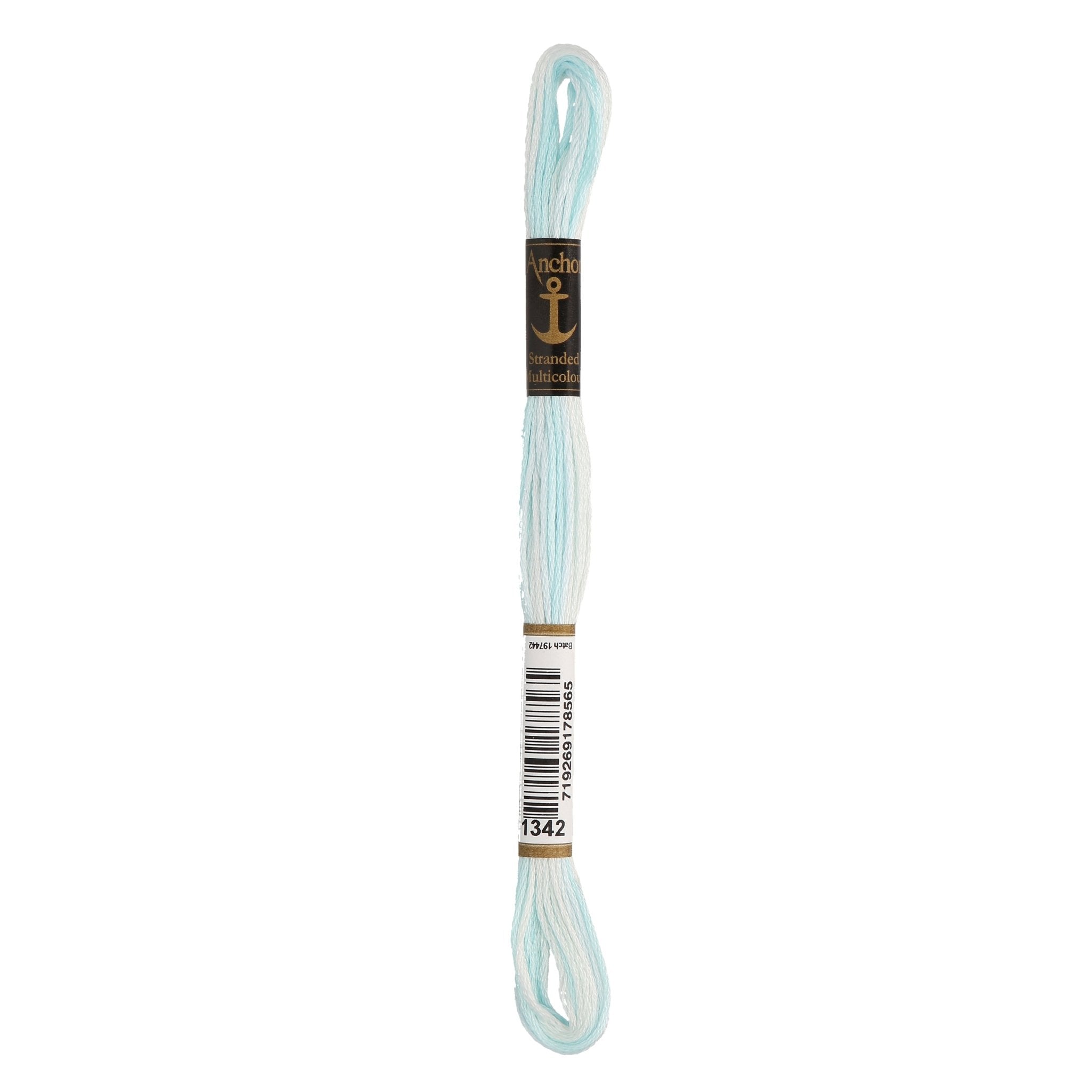 1342: Anchor Stranded Multi Coloured Cotton Skein - 8m | Buy Online from The Home Crafters