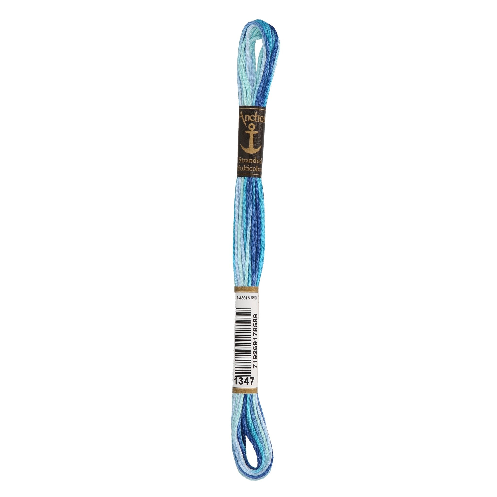 1347: Anchor Stranded Multi Coloured Cotton Skein - 8m | Buy Online from The Home Crafters