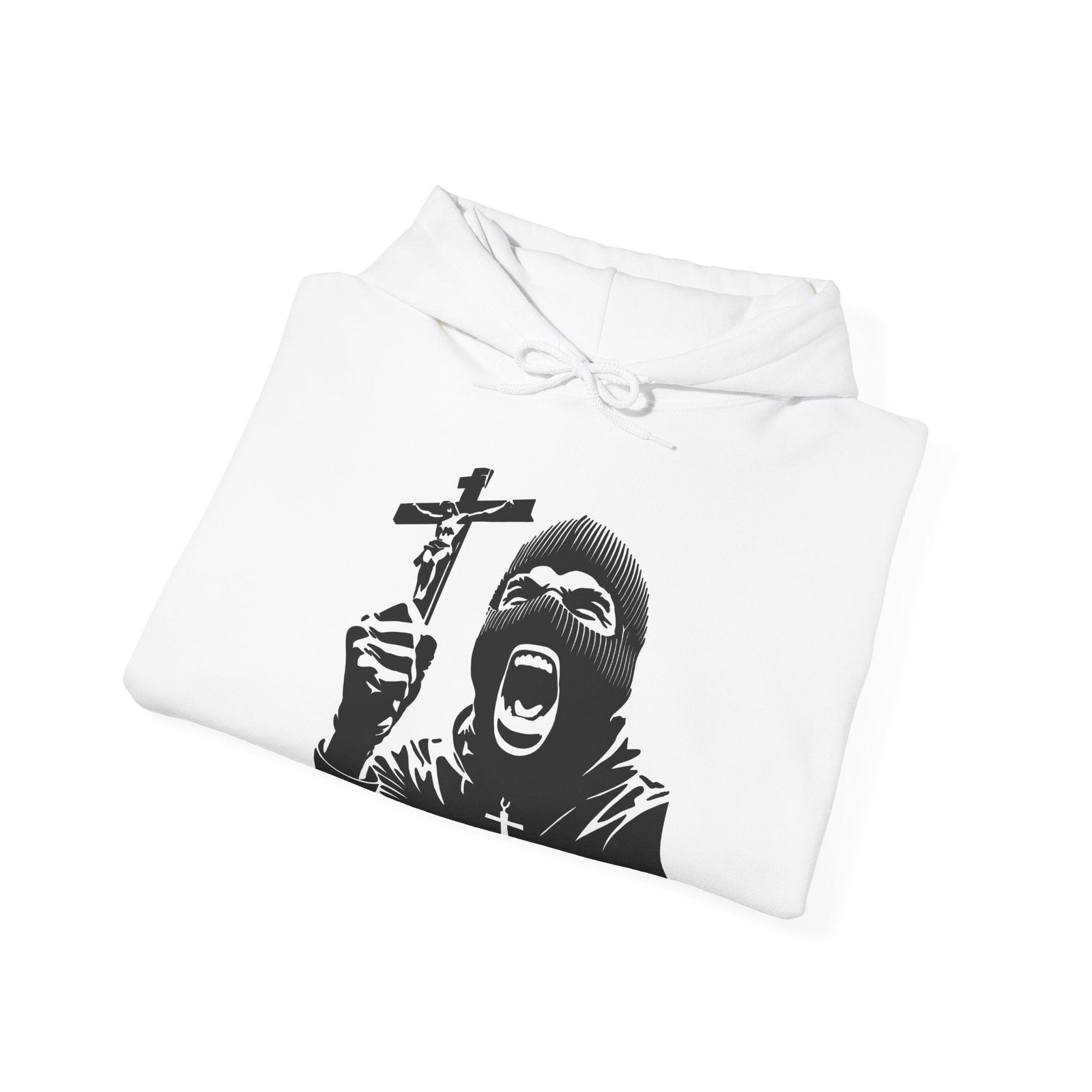 Ave Christus Rex – Gothic Christian Hoodie | Buy Online from The Home Crafters