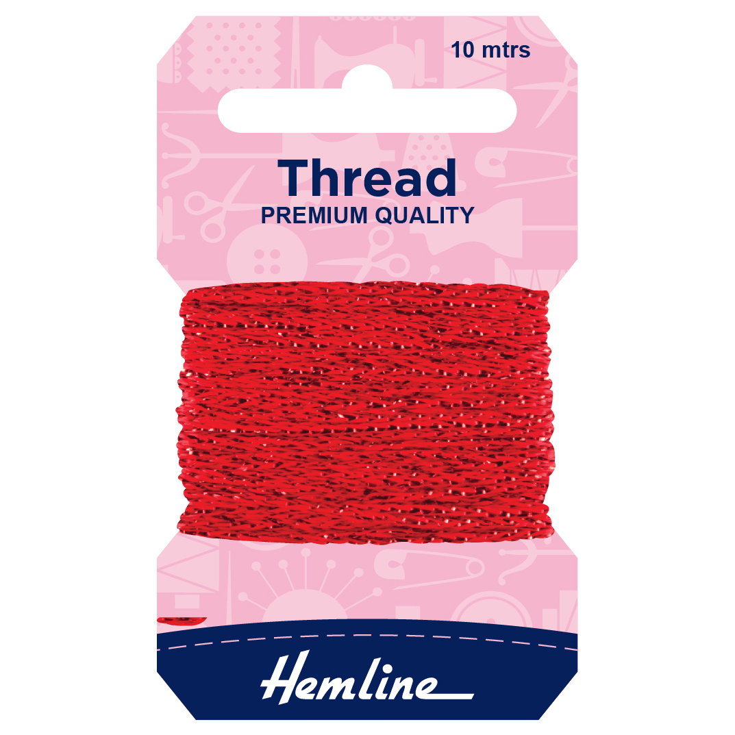 Hemline Glitter Thread - 10mtr | Buy Online from The Home Crafters