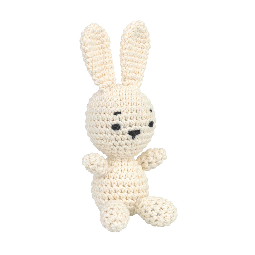 Knitty Critters Pouch Pals Crochet Kit - Popcorn the Bunny