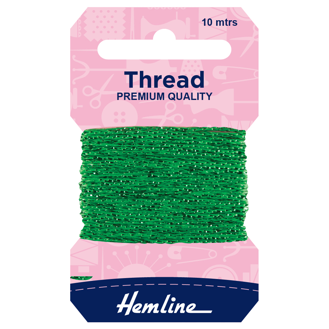 Hemline Glitter Thread - 10mtr | Buy Online from The Home Crafters