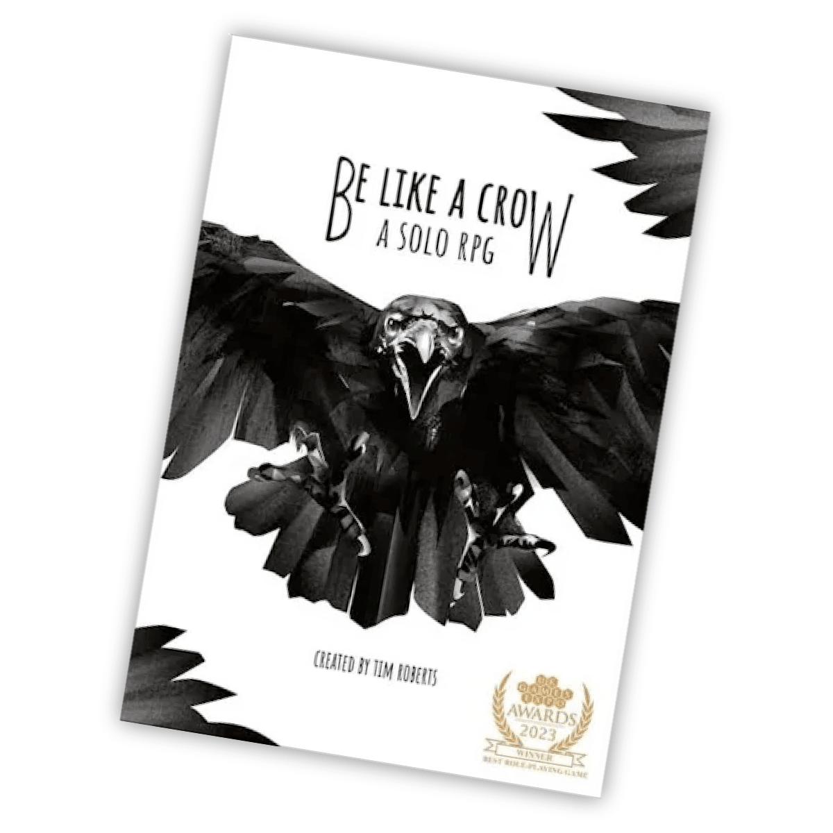 Be Like a Crow Rulebook - Solo TTRPG | Buy Online from The Home Crafters
