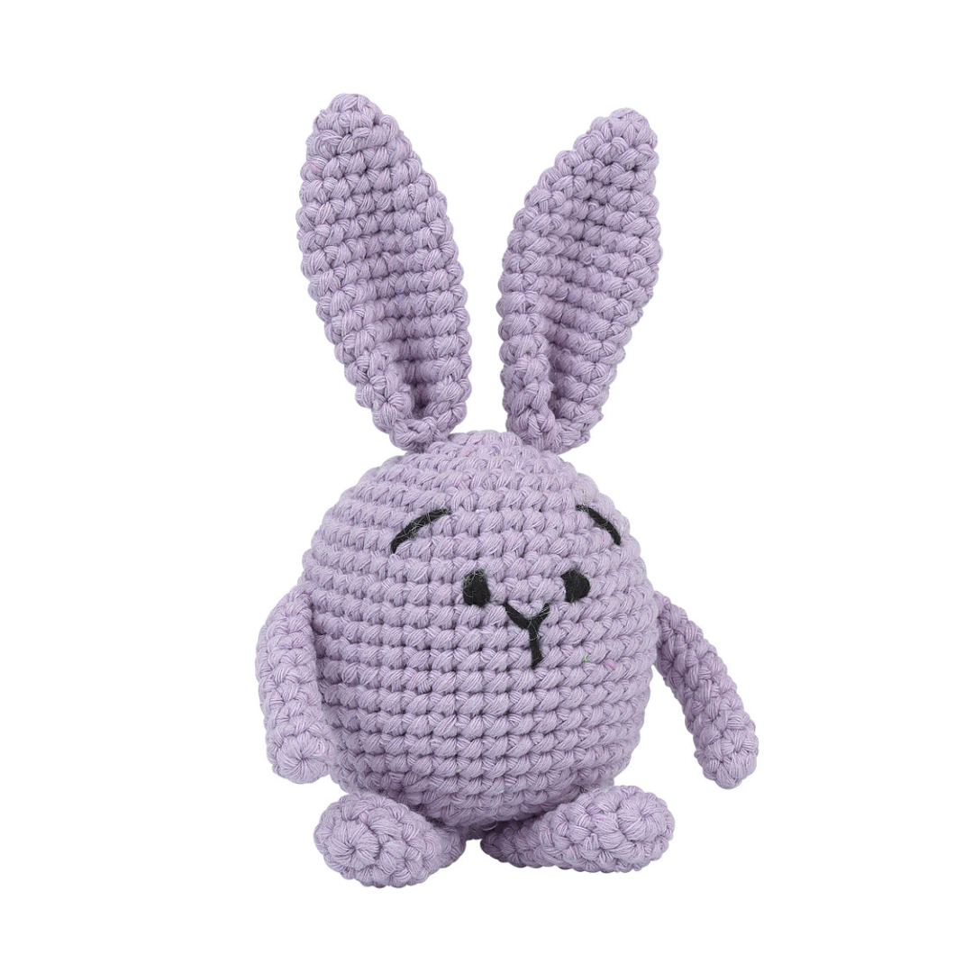 Knitty Critters Pouch Pals Crochet Kit - Pete the Bunny