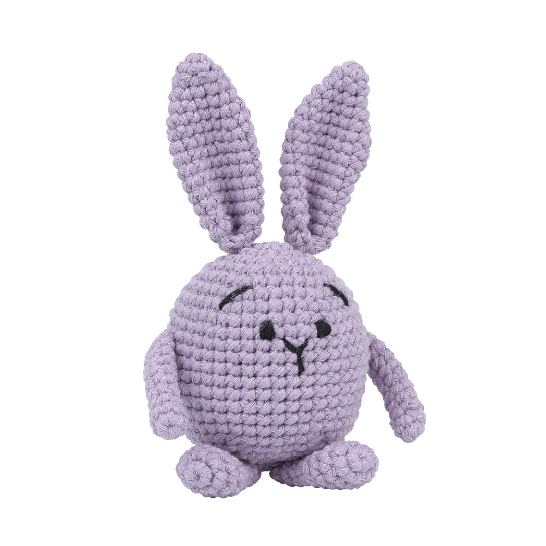 Knitty Critters Pouch Pals Crochet Kit - Pete the Bunny | Buy Online from The Home Crafters