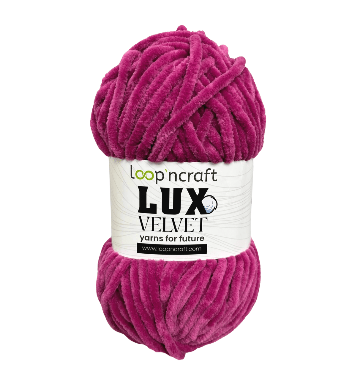 Loop'nCraft Lux Velvet Yarn - 100g | Buy Online from The Home Crafters