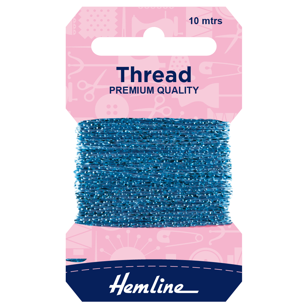 Hemline Glitter Thread - 10mtr | Buy Online from The Home Crafters