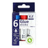 Stationery 6pc Glue Stick Set