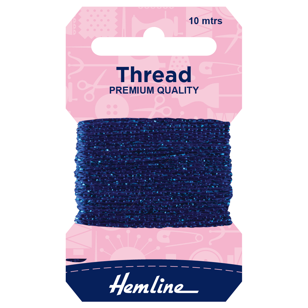 Hemline Glitter Thread - 10mtr | Buy Online from The Home Crafters