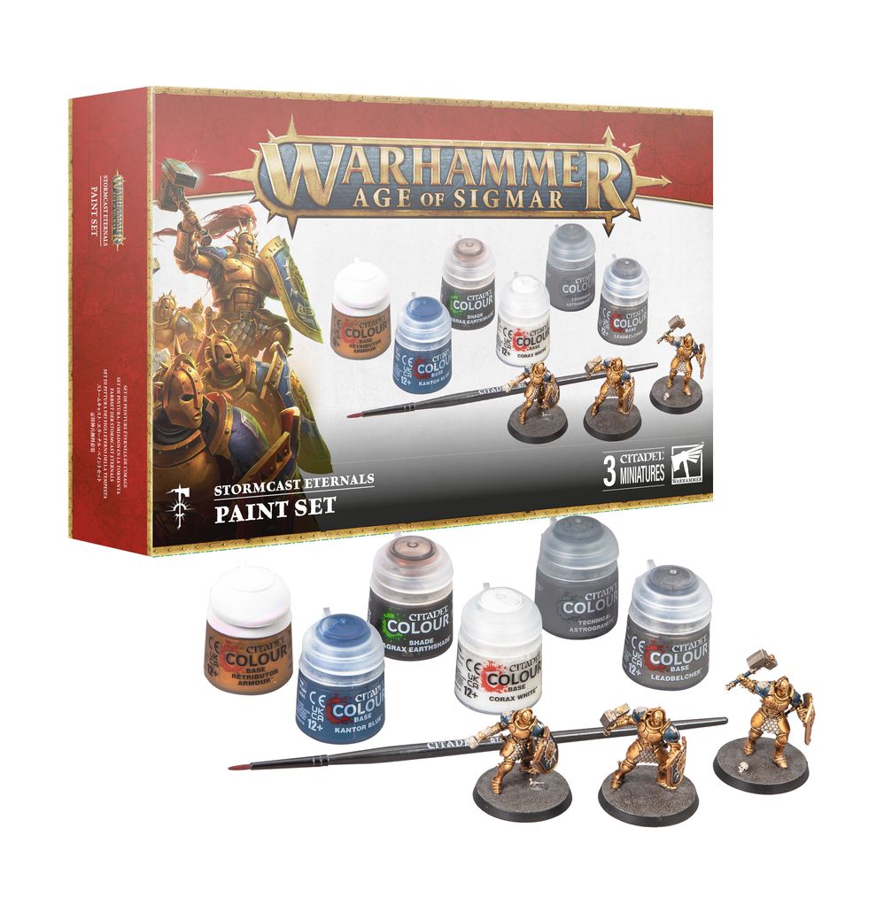 Start Here: Age of Sigmar: Stormcast Eternals + Paints Set