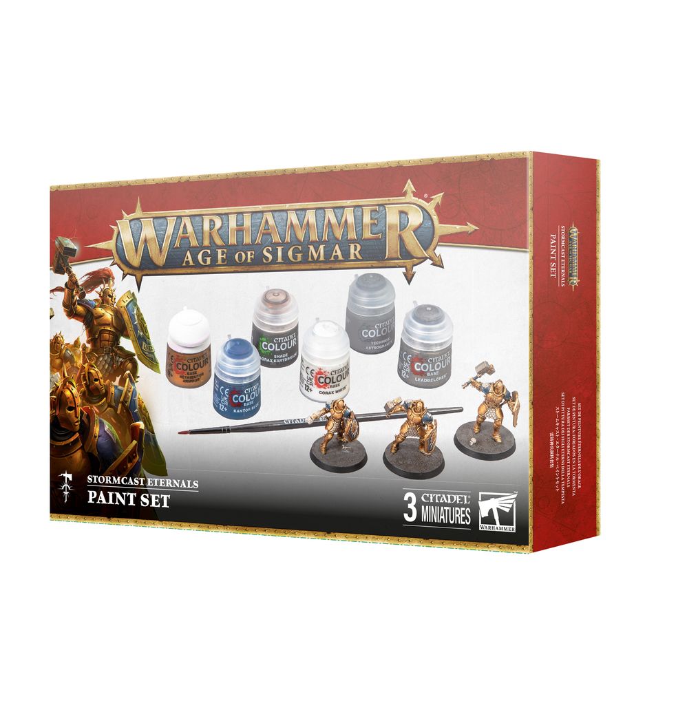 Start Here: Age of Sigmar: Stormcast Eternals + Paints Set