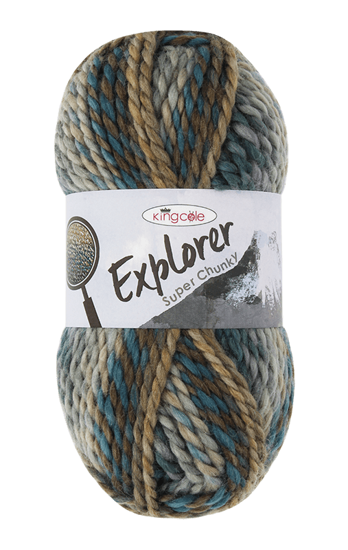 King Cole Explorer Super Chunky Yarn - 100g | Buy Online from The Home Crafters