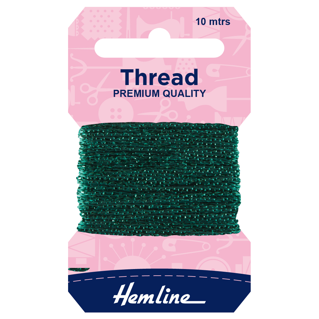 Hemline Glitter Thread - 10mtr | Buy Online from The Home Crafters