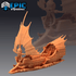 Tribal Ship, The Ramhorn 1900 by Epic Miniatures | Epic 56 - Piece Gargantuan Miniature Set for D&D Tabletop | Buy Online from The Home Crafters