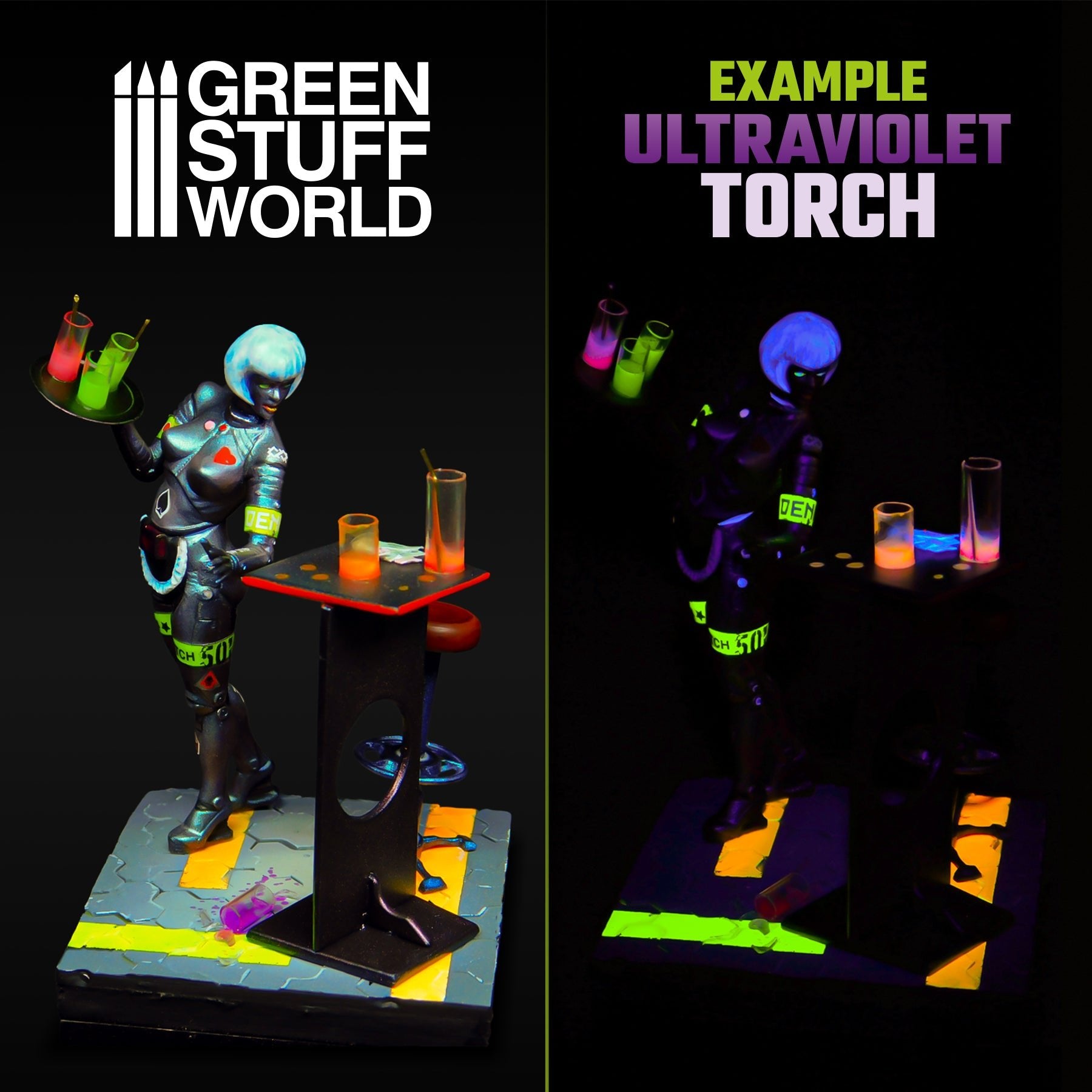 Green Stuff World: UV Ultraviolet Resin Curing Hand Flashlight Torch | Buy Online from The Home Crafters