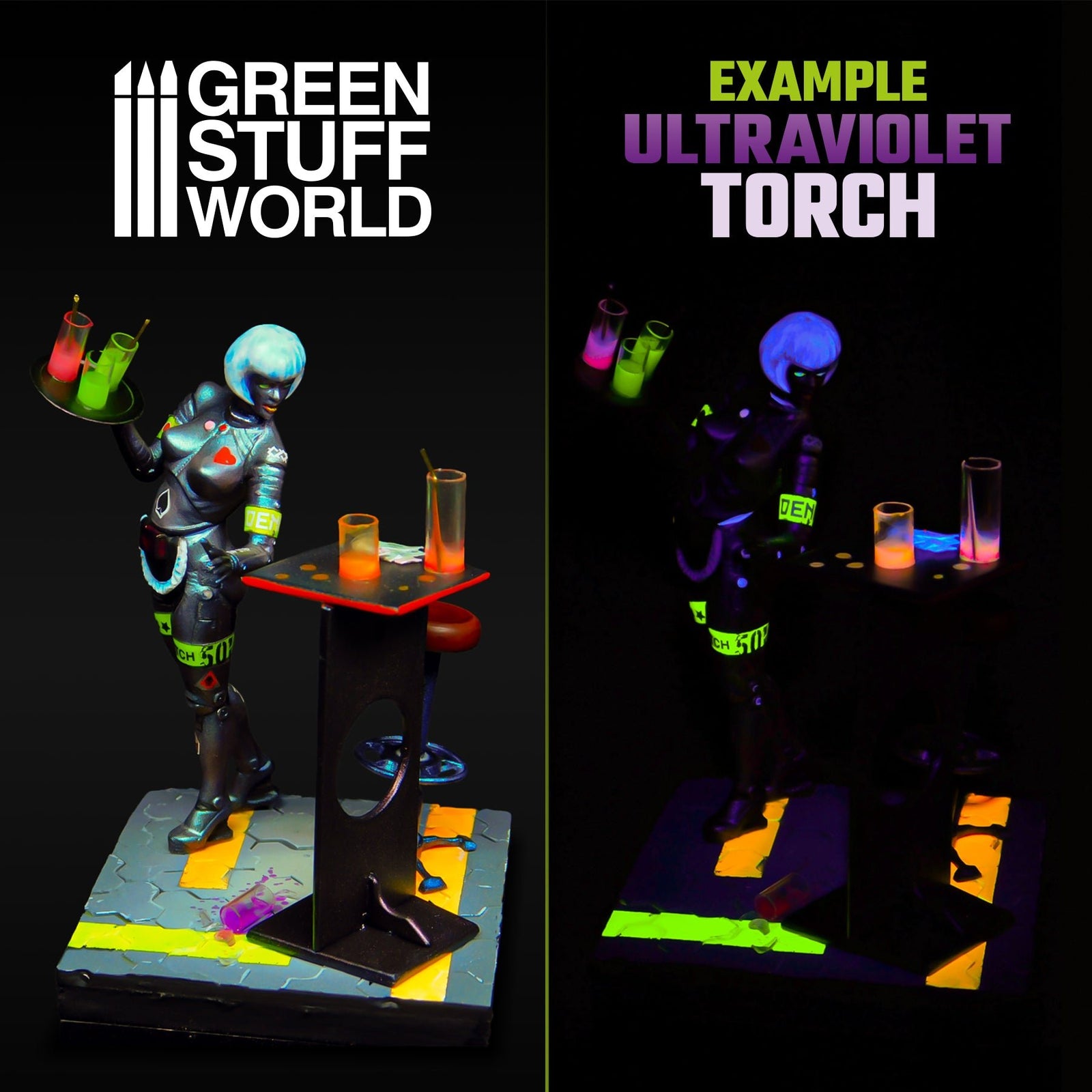 Green Stuff World: UV Ultraviolet Resin Curing Hand Flashlight Torch | Buy Online from The Home Crafters